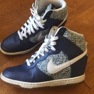 Nike Dunk Sky Hi x Liberty London sz 8